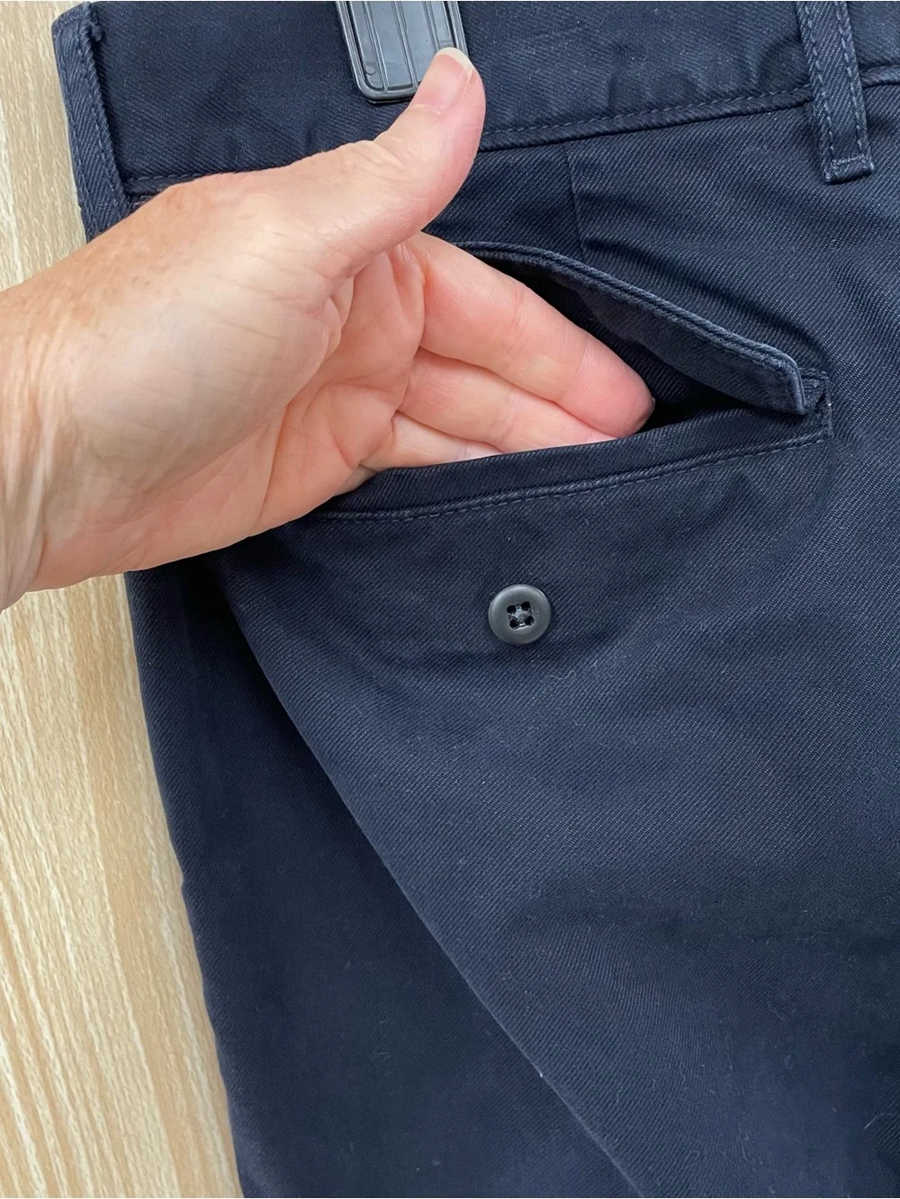 J. Crew Navy Pants Size 33